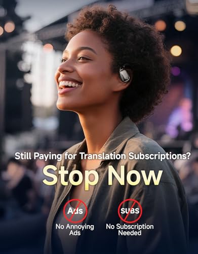 JOYHOOD C35 Translation Earbuds 144 Languages Wireless Bluetooth Dynamic Driver 20Hz-20kHz