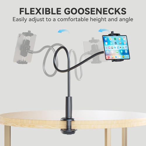 KDD Tower Model 750S+022 Black Adjustable Tablet Stand