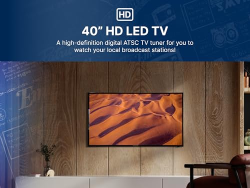 Emerson ETD-4050 40-Inch Class LED Television 720p 60Hz 16:9 TV-DVD Combination