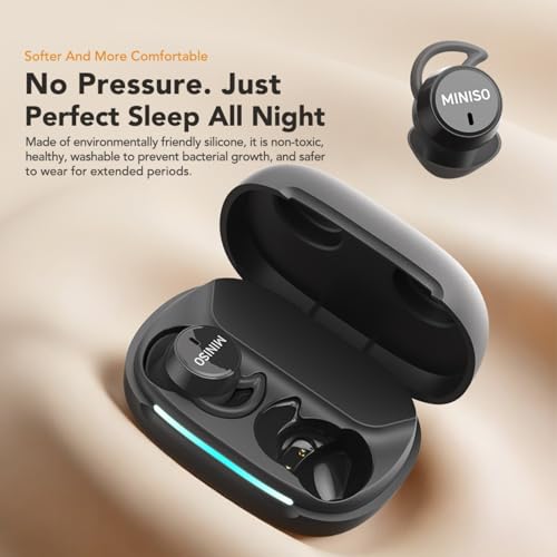 MINISO MS217 Earbuds Wireless Bluetooth 6.0 30 Hours Noise Cancellation Earbuds