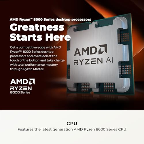 CyberPowerPC GMA2900A3 AMD Ryzen 7 8700F 4.1GHz 16GB DDR5 1TB SSD Windows 11 Home