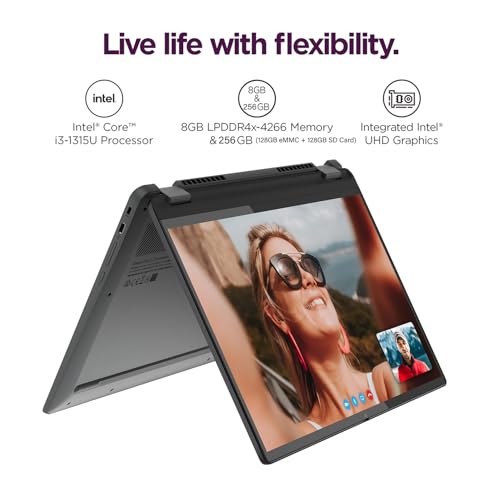 Lenovo 14" IdeaPad Flex 5i Chromebook 1920x1200 300Nit IPS 2-in-1 Touchscreen Laptop