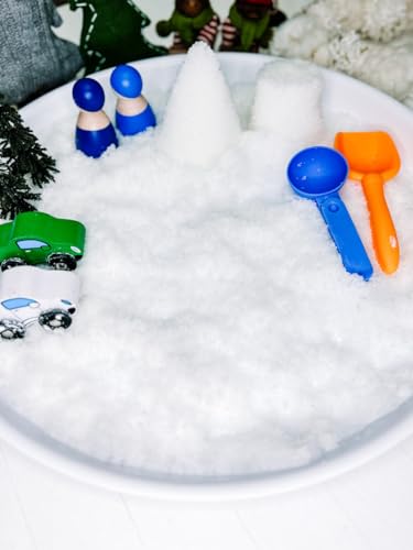 Science Gone Fun 1LB-SNOW Instant Snow Powder 1-Pound Sodium Polyacrylate Educational STEM Kit