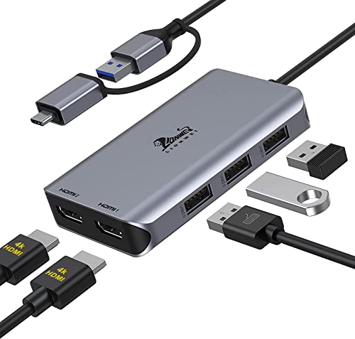 LIONWEI USB 3.0 Docking Station LIUC0228 1080P@60Hz Aluminum