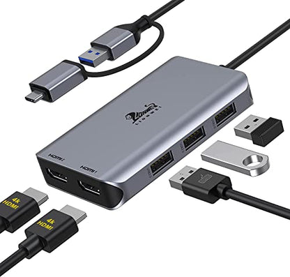 LIONWEI USB 3.0 Docking Station LIUC0228 1080P@60Hz Aluminum