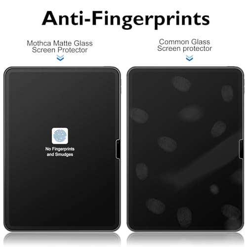 Mothca 11 Inches M4/M3/M2 Matte Tempered Glass Screen Protector 9H Anti-Glare Touch Sensitive