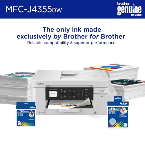 Brother MFC-J4355DW Inkjet Multifunction Printer Color Output 1200 x 4800 dpi