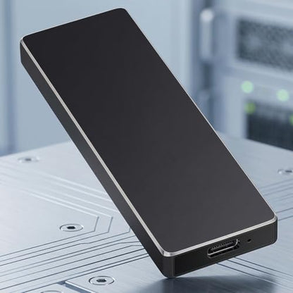 Portable SSD 2TB 256-Bit Encryption USB 3.1 Type-C External Storage
