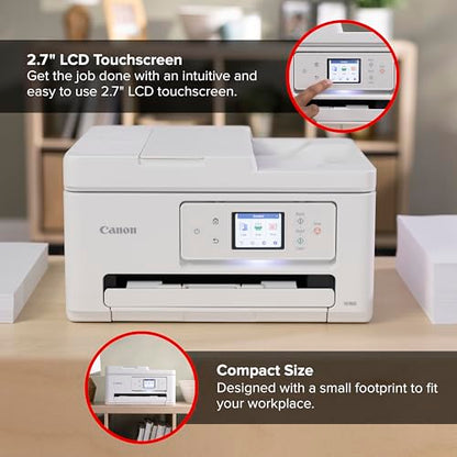 Canon PIXMA TR7820 8.5 x 11 inch Inkjet Printer 1200 x 1200 dpi Color