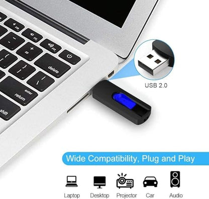 RAOYI 5 Pack 64GB USB 2.0 Flash Storage Device