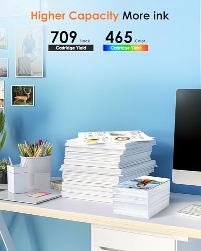AXVORY 7858 Printer White High Yield Compatible Remanufactured Ink Cartridge