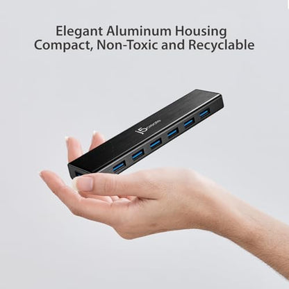 j5create 7-Port Powered USB 3.0 Hub Model JUH377