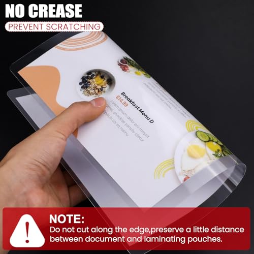 CAREGY 300PACK-LaminatingSheets-5Mil-9x11.5in-OfficeSupplies