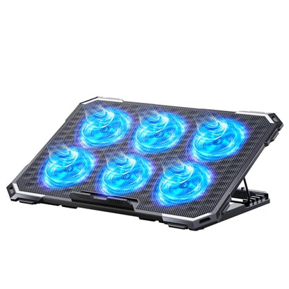ICE COOREL Laptop Cooling Pad 16.5" x 11" x 1.1" Metal Cooling Stand CO-K21-FBA