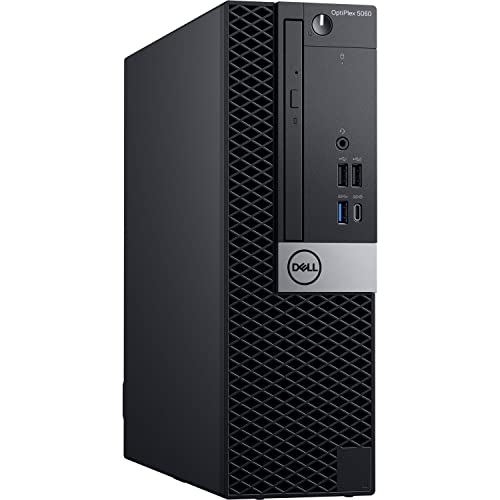 Dell Optiplex 5060 PC | Intel i7-8700 | 32GB DDR4 RAM | 500GB SSD | Windows 11 Pro | Black | Computer Tower