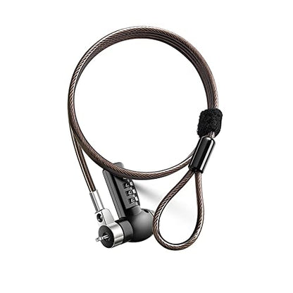 Bolikeji Heavy Duty Anti-Theft Laptop Lock with 4-Digit Combination Cable Lock (2m)