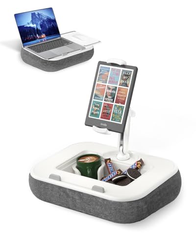 Viozon B6 Multifunctional Adjustable Pillow Stand with Storage for Devices up to 15"