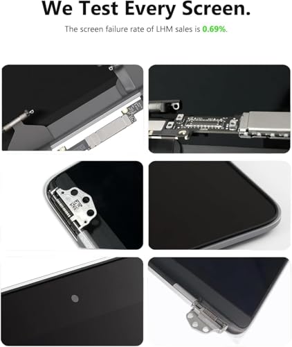 LHM 13.3 inch A2337 2560x1600 Full LCD Display Assembly