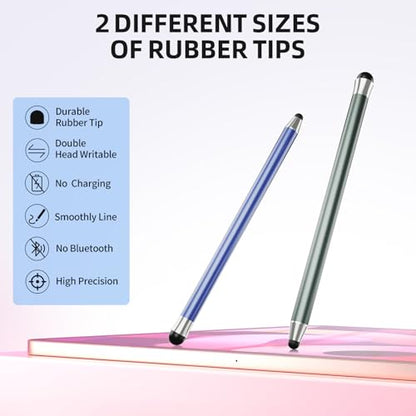 Maylofi 580 Stylus Pen for Touchscreen - 10 Count - Universal Capacitive Touch Screen Compatibility - Colorful Aluminum