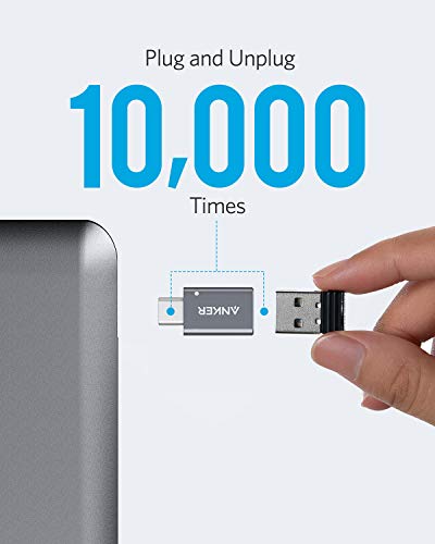 Anker 2-Port USB Type C Adapter A8731 High-Speed Data Transfer for Laptops, Tablets, Smartphones