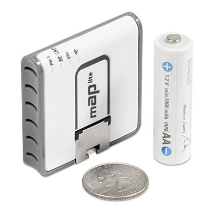 MikroTik 1.93x0.43x1.89 inches RBmAPL-2nD 802.11b/g/n Wireless Access Point