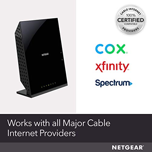 NETGEAR AC1600 C6250 DOCSIS 3.0 WiFi Cable Modem Router Combo