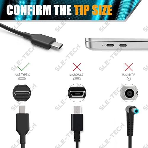 SLE-TECH 45W SM45CL-01 USB Type C Laptop Charger Power Delivery