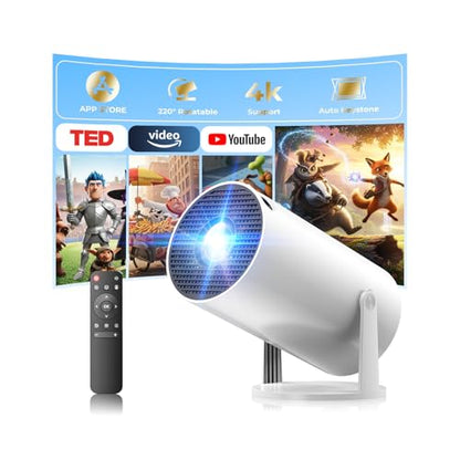 CAMWORLD Portable Mini Projector 720p 60Hz LCD