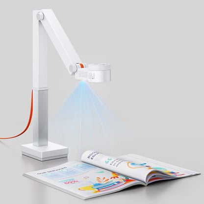 CZUR 12MP Document Camera Model FC1005 1080p Continuous Shooting Speed 60 FPS White