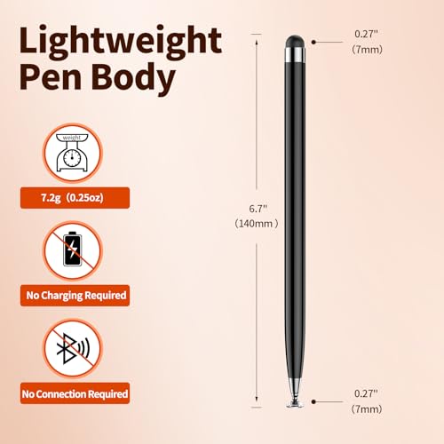 YITIAOXIAOYU 10 Pack Stylus Pen Universal Compatibility for Touch Screen Devices