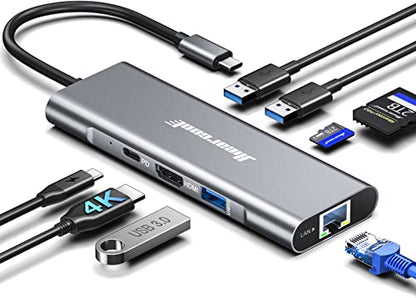 Hiearcool 8-in-1 USB-C Hub UCN3610 4K@60Hz Multiport Adapter