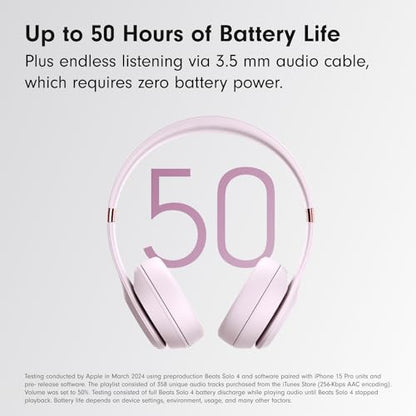 Beats Solo 4 - 8.23 x 5.2 x 3.7 Inches - Wireless On-Ear Headphones - MUW33LL/A