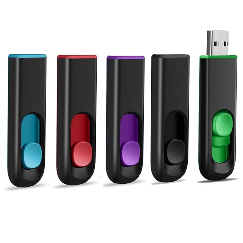 MAKACTUA 5 Pack 8GB USB Flash Drive MAKACTUA-8GB-5PACK USB 2.0