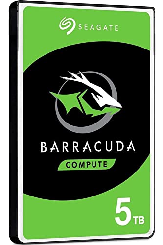 Seagate 5TB ST5000LM000 SATA 6Gb/s 5400 RPM 128MB Cache 2.5-Inch Internal Hard Drive