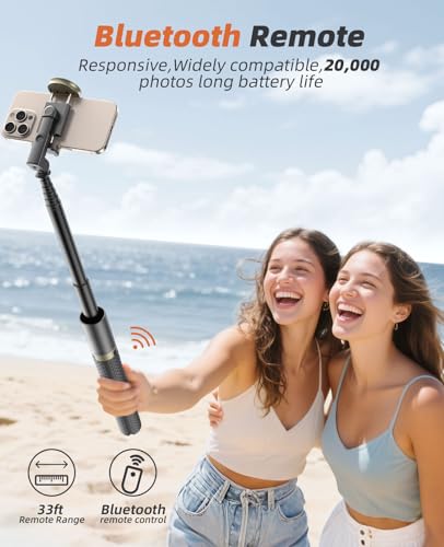 Vimose 62 Inches B04 1080p Tripod, Portable Aluminum Phone Stand
