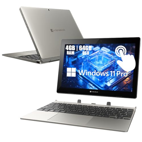 TOSHIBA 10.1" Dynabook K50 1280x800 SSD 64GB Pro 2-in-1 Laptop Tablet