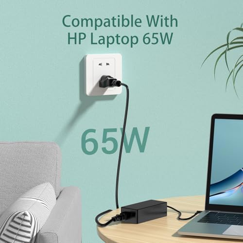 Yenyoh 65W SK90195333 Laptop AC Power Adapter Compatible with HP Models