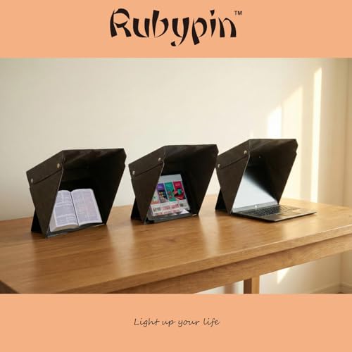 Rubypin 13-16 Inch Hybrid Laptop Screen Privacy Cover, Anti-Glare Filter, Gray