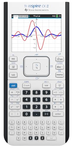 Texas Instruments 2.83 Inches Model NSCX2/TBL/1L1 Graphing Calculator LCD White