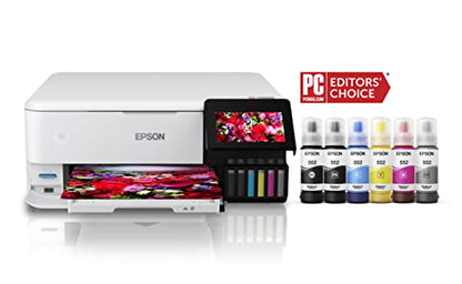 Epson EcoTank ET-8500 4800x1200 Inkjet Printer, All-in-One Photo Printer, Wireless, Color Output