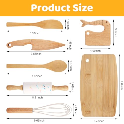 HEQU 7 Pieces Kids Safe Knife Set Model Number HEQU RX-7 10.24 x 6.38 x 2.76 inches 1.21 pounds Kitchen & Dining