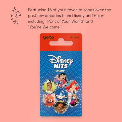 YOTO 4.13 x 3.90 x 0.31 inches CRMSXX04810-c Disney Hits Audio Card - Screen-Free Listening