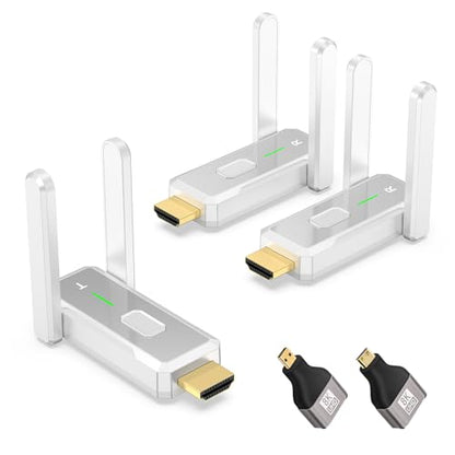 KVZOO HDMI Wireless Transmitter and Receiver Kit 500 FT 1080P 2.4G/5G