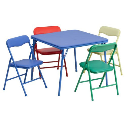 Flash Furniture 5-Piece JB-9-KID-GG Children's Activity Table and Chairs Set