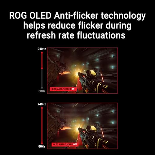 ASUS 26.5 Inch XG27AQDMG QHD 240Hz OLED Monitor