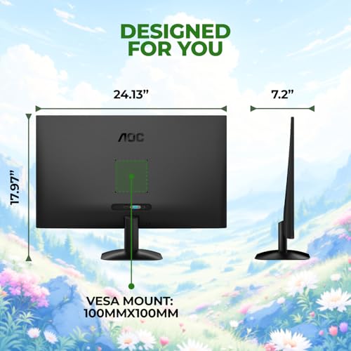 AOC 27B35H3 27" Display LED 1920 x 1080 120 Hz FHD Monitor