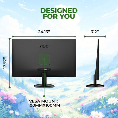 AOC 27B35H3 27" Display LED 1920 x 1080 120 Hz FHD Monitor