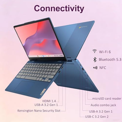 Lenovo 12.2" IdeaPad Flex 3i Chromebook 1920x1200 eMMC128GB Intel N100 4GB DDR5 Convertible Laptop