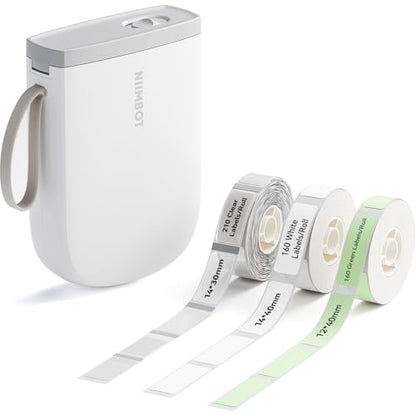 NIIMBOT 300 DPI D11H+3Labels Portable Thermal Label Printer