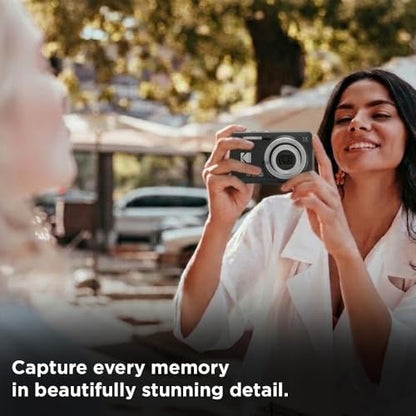 Kodak 2.7 Inches KODFZ55BK 16 MP Compact Camera 1080p JPEG Digital Point & Shoot